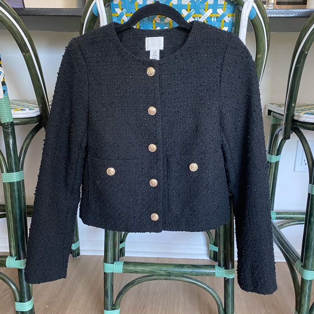 H&M Boucle Structured Lady Jacket